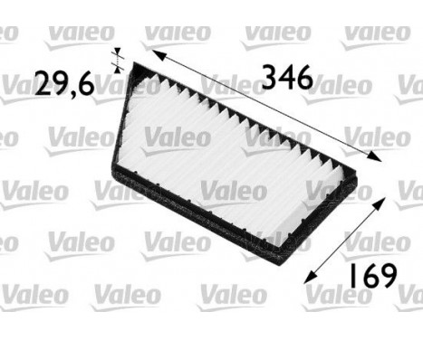 Filter, interior air CLIMFILTER COMFORT 698488 Valeo