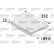 Filter, interior air CLIMFILTER COMFORT 698700 Valeo