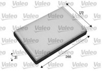 Filter, interior air CLIMFILTER COMFORT 698770 Valeo