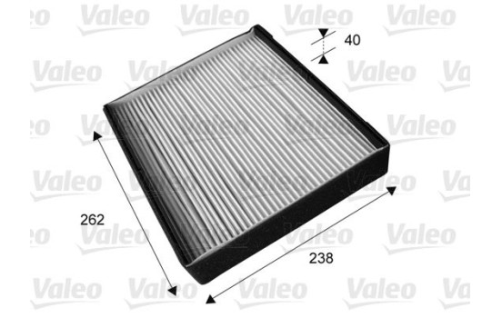 Filter, interior air CLIMFILTER COMFORT 698889 Valeo