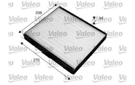 Filter, interior air CLIMFILTER COMFORT 715517 Valeo