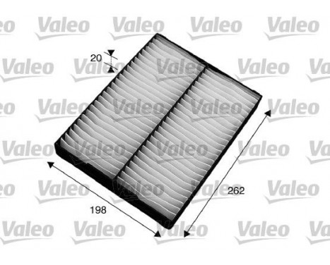 Filter, interior air CLIMFILTER COMFORT 715564 Valeo