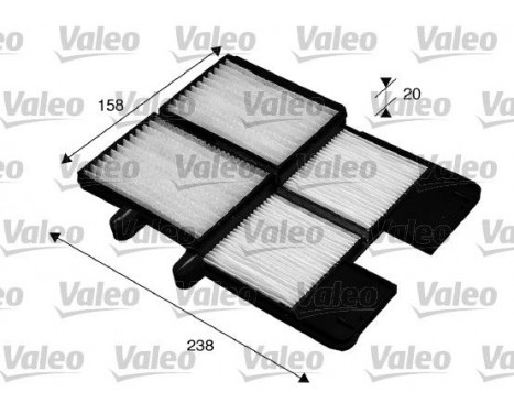 Filter, interior air CLIMFILTER COMFORT 715572 Valeo