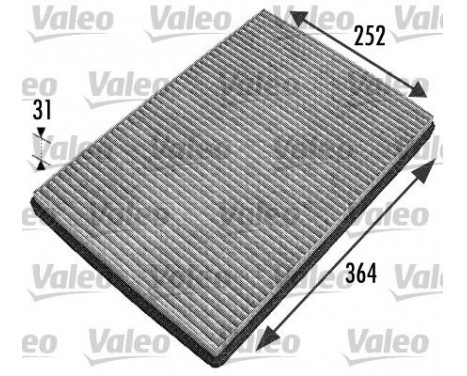 Filter, interior air CLIMFILTER PROTECT 698744 Valeo