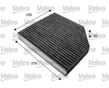 Filter, interior air CLIMFILTER PROTECT 715580 Valeo