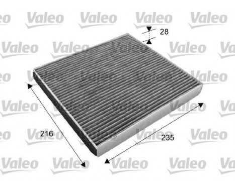 Filter, interior air CLIMFILTER PROTECT 715641 Valeo