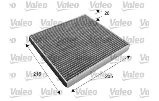 Filter, interior air CLIMFILTER PROTECT 715641 Valeo