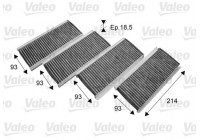 Filter, interior air CLIMFILTER PROTECT 715712 Valeo