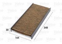 Filter, interior air CLIMFILTER SUPREME 701005 Valeo