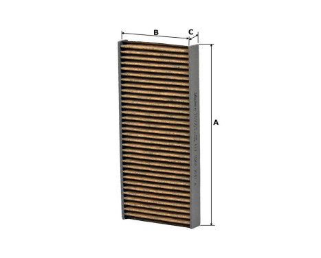Filter, interior air CLIMFILTER SUPREME 701005 Valeo, Image 5