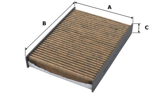 Filter, interior air CLIMFILTER SUPREME 701012 Valeo, Image 5