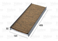 Filter, interior air CLIMFILTER SUPREME 701013 Valeo