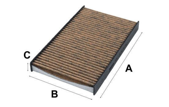 Filter, interior air CLIMFILTER SUPREME 701014 Valeo, Image 5