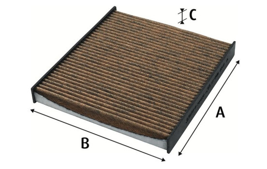 Filter, interior air CLIMFILTER SUPREME 701020 Valeo, Image 5