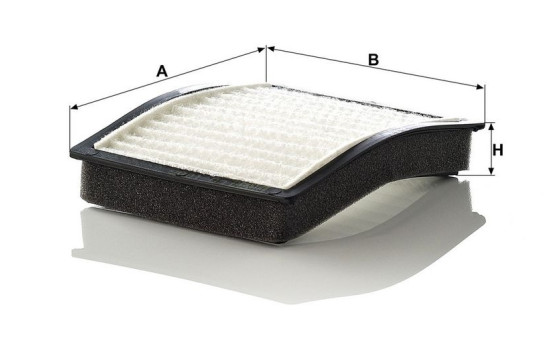 Filter, interior air CU 1006-2 Mann, Image 3