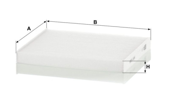 Filter, interior air CU 17 001 Mann, Image 3