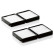 Filter, interior air CU 2033-2 Mann, Thumbnail 2