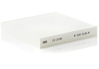 Filter, interior air CU 2149 MANN-FILTER