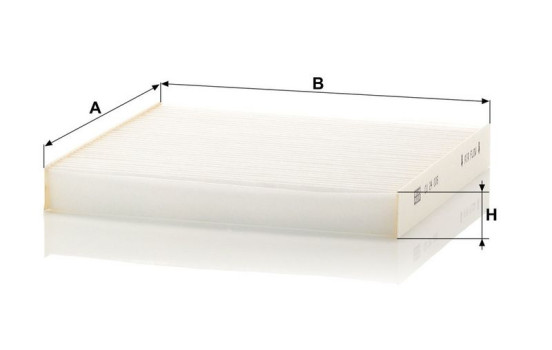 Filter, interior air CU 24 006 Mann, Image 3