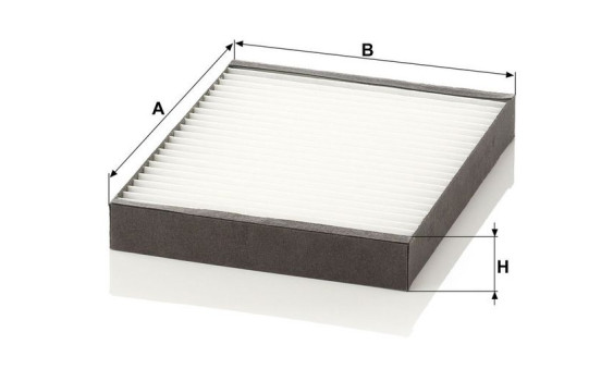Filter, interior air CU 2513 Mann, Image 3