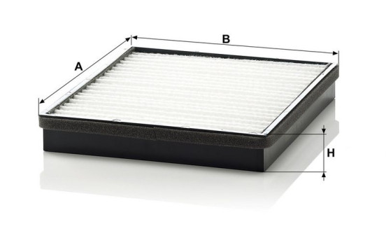 Filter, interior air CU 2520 Mann, Image 3