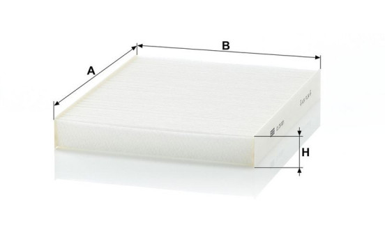 Filter, interior air CU 26 001 Mann, Image 3