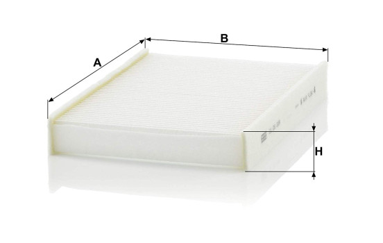 Filter, interior air CU 26 006 Mann, Image 2