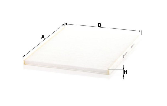 Filter, interior air CU 28 004 Mann, Image 3