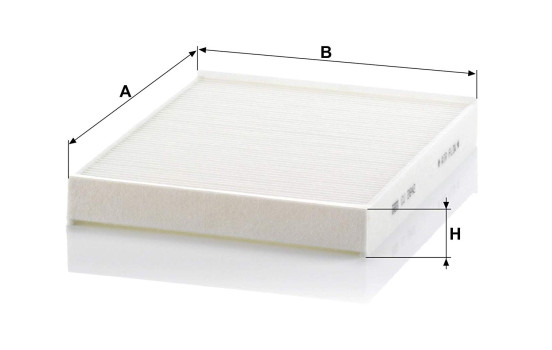 Filter, interior air CU 2842 Mann, Image 2
