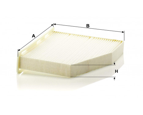 Filter, interior air CU 2939 Mann, Image 2