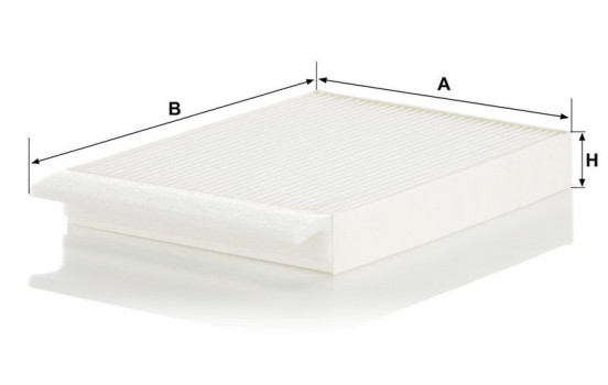 Filter, interior air CU 30 012 Mann, Image 3