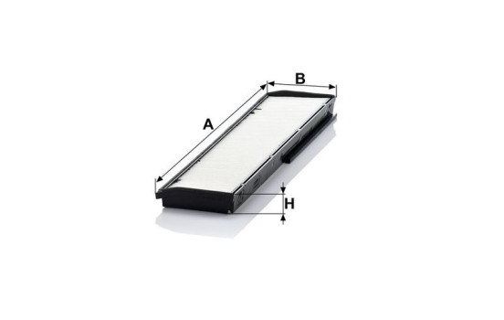Filter, interior air CU 3822-2 MANN-FILTER, Image 3