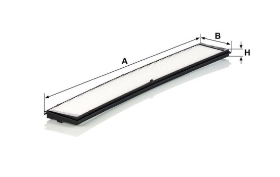 Filter, interior air CU 6724 Mann, Image 3