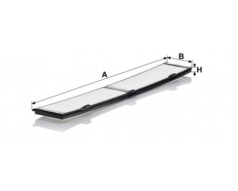 Filter, interior air CU 8430 Mann, Image 2