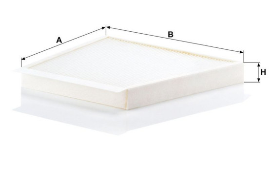 Filter, interior air CU31721 MANN-FILTER, Image 3