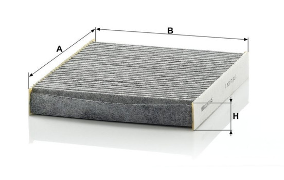 Filter, interior air CUK 2145 MANN-FILTER, Image 3