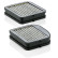 Filter, interior air CUK 22 000-2 MANN-FILTER, Thumbnail 2