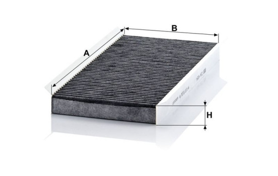 Filter, interior air CUK 4054 Mann, Image 3