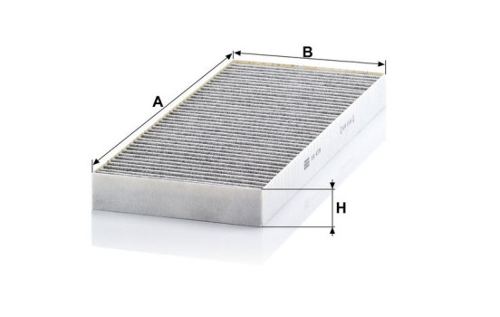 Filter, interior air CUK 4179 Mann, Image 3