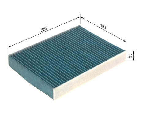 Filter, interior air FILTER+ A8557 Bosch, Image 8