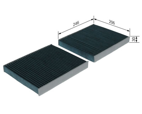 Filter, interior air FILTER+ A8558 Bosch, Image 5