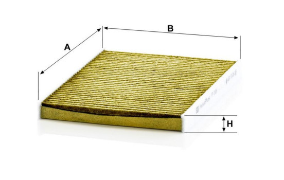 Filter, interior air Frecious Plus FP 2436 Mann, Image 3