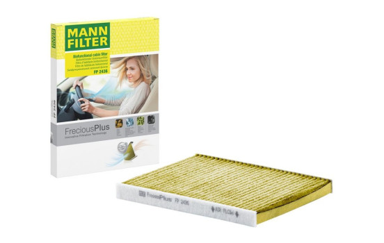 Filter, interior air Frecious Plus FP 2436 Mann, Image 4
