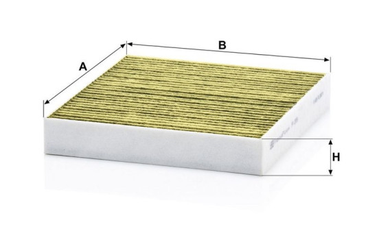 Filter, interior air Frecious Plus FP 2559 Mann, Image 3
