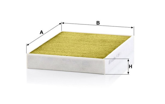 Filter, interior air Frecious Plus FP 2847/1 Mann, Image 3