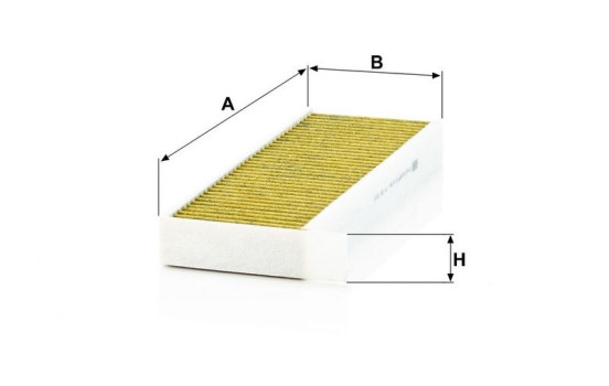 Filter, interior air Frecious Plus FP 29 003-2 Mann, Image 3