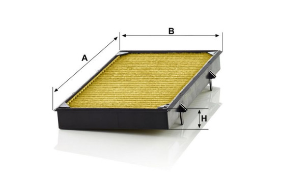 Filter, interior air Frecious Plus FP 3454 Mann, Image 3