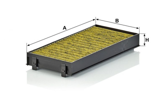 Filter, interior air FreciousPlus FP 2941-2 Mann, Image 3