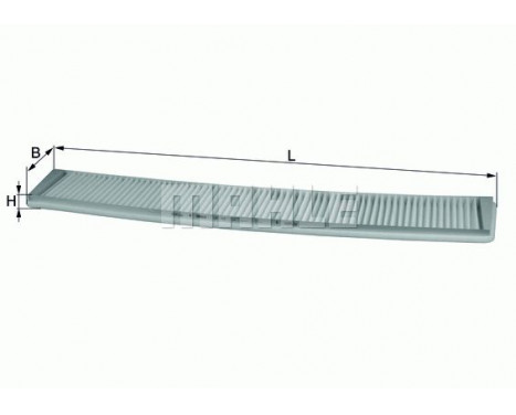 Filter, interior air LA 102 Mahle