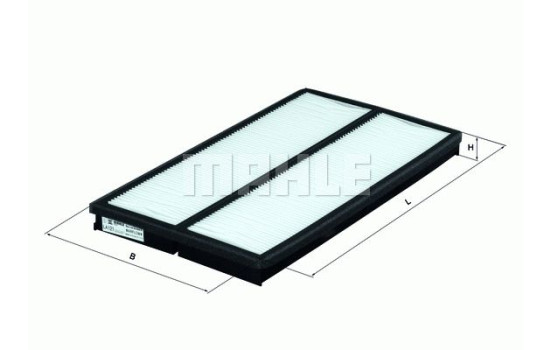 Filter, interior air LA 121 Mahle